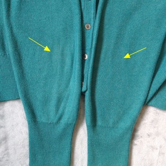 Cabi 3018 Tearoom Teal Button-Up Cardigan Classic Business Casual - Picture 9 of 9